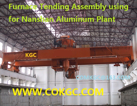 Furnace Tending Assembly using for anode Plant